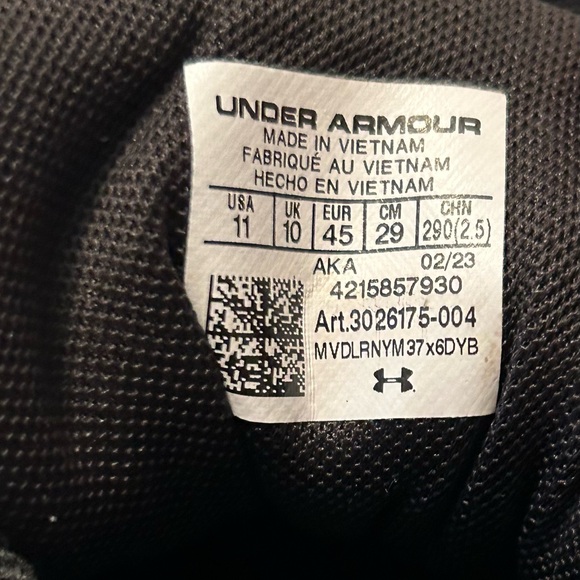 Men's Under Armour Charged Assert 10 running shoes - Picture 7 of 7